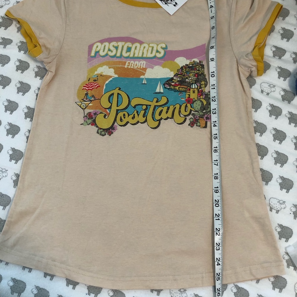 Postcards From Positano tee-very cute!!! Large but is like a small!!!